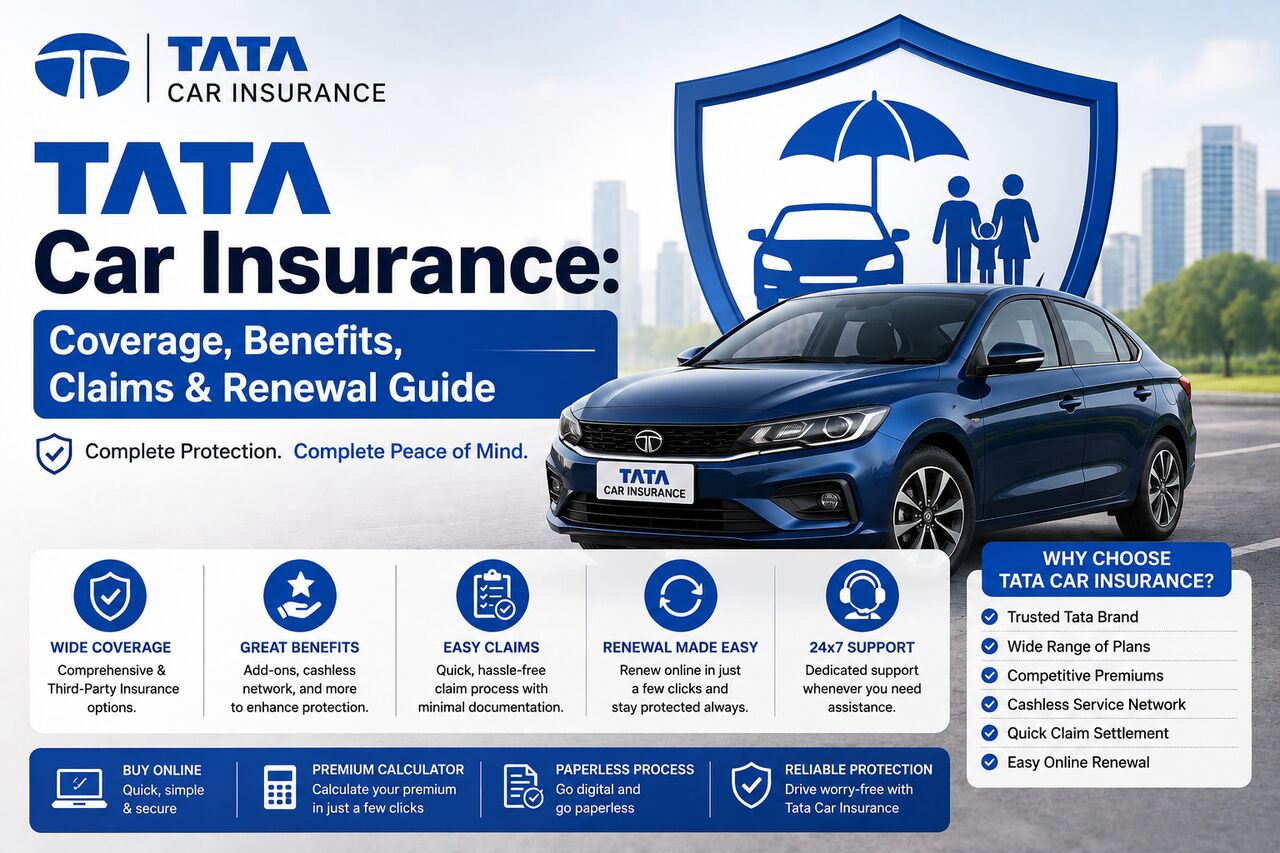 Jaipur, Financial, Tata Car Insurance: Smart Protection For Your Car And Every Journey