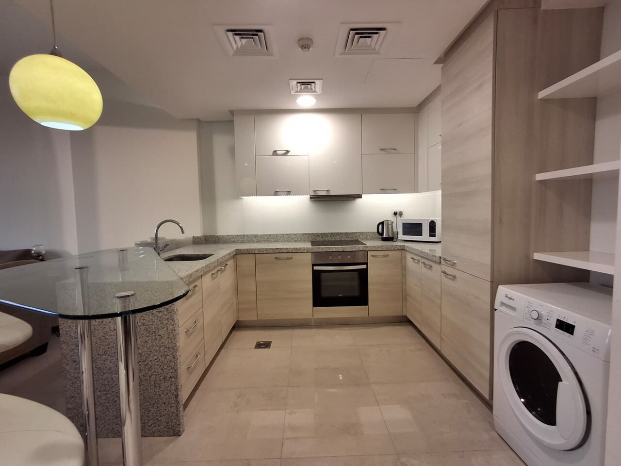 Amwaj Islands, Apartments, Flats, Houses & Villas, BHD 300/month,  Furnished,  1 BR,  80 Sq. Meter,  Hot Deal- 1 BR FF Apartment With Balcony Dilmunia Island