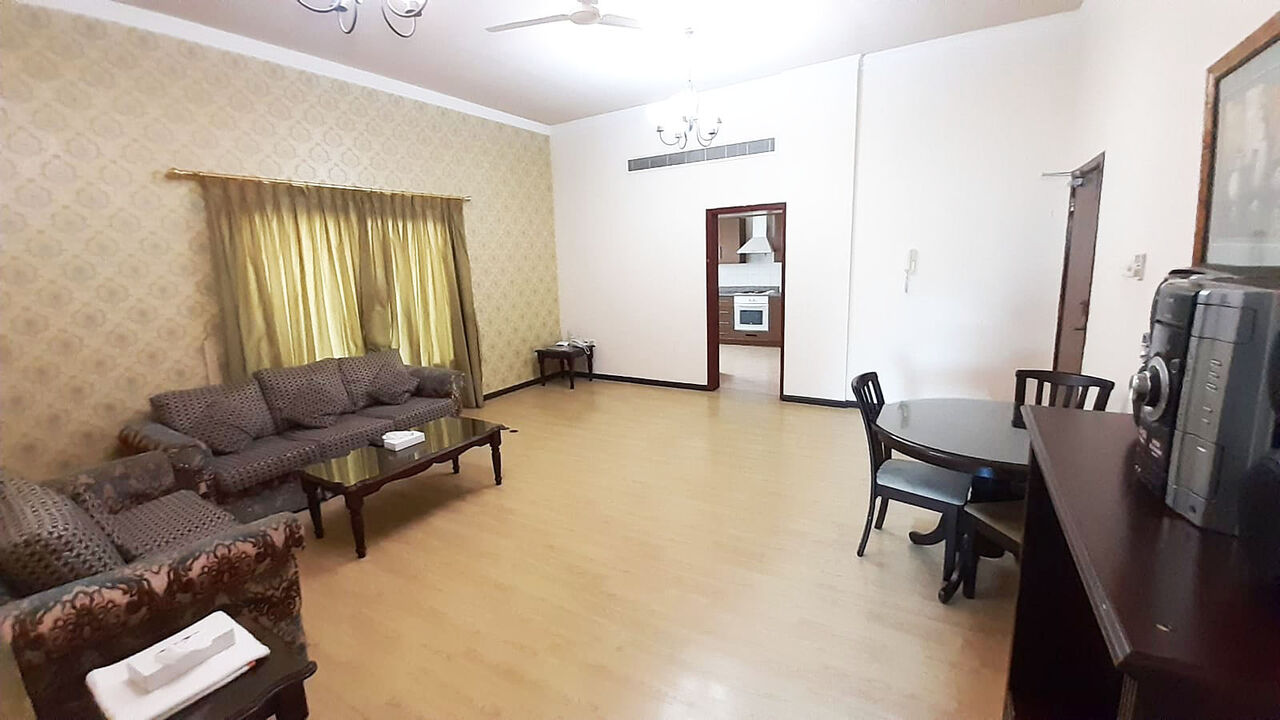 Mahooz, Apartments, Flats, Houses & Villas, BHD 230/month,  Furnished,  2 BR,  135 Sq. Feet,  Furnished 2BHK For Rent In Mahooz With EWA
