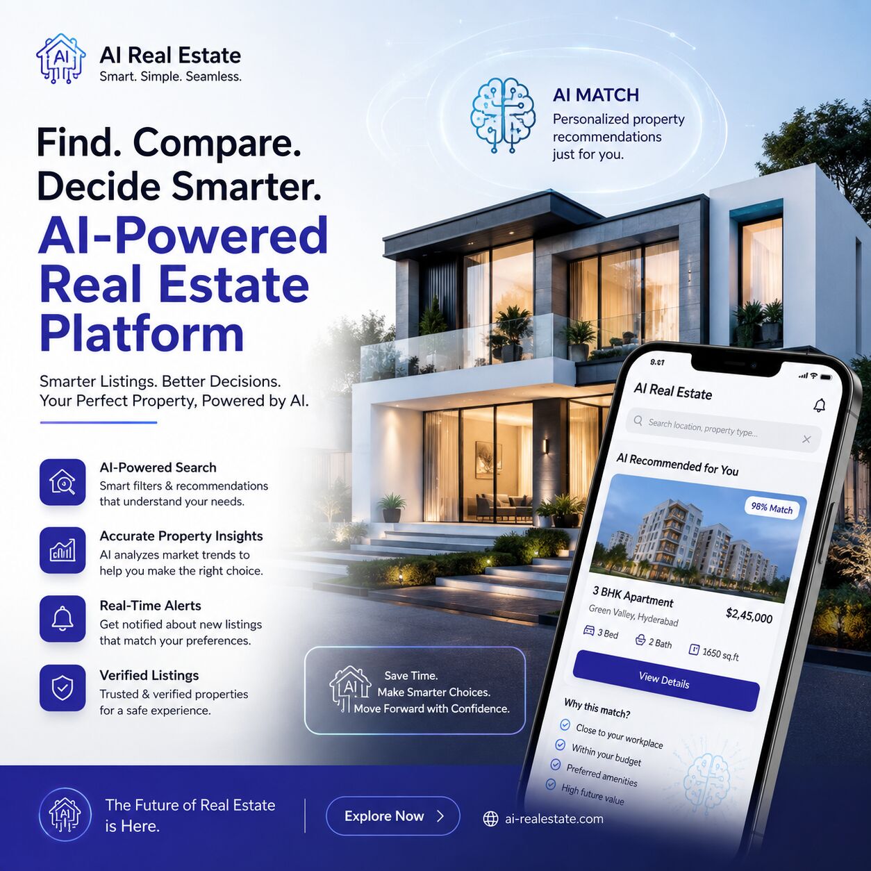 New York, Real Estate, Keyword: AI Home Buying Platform
