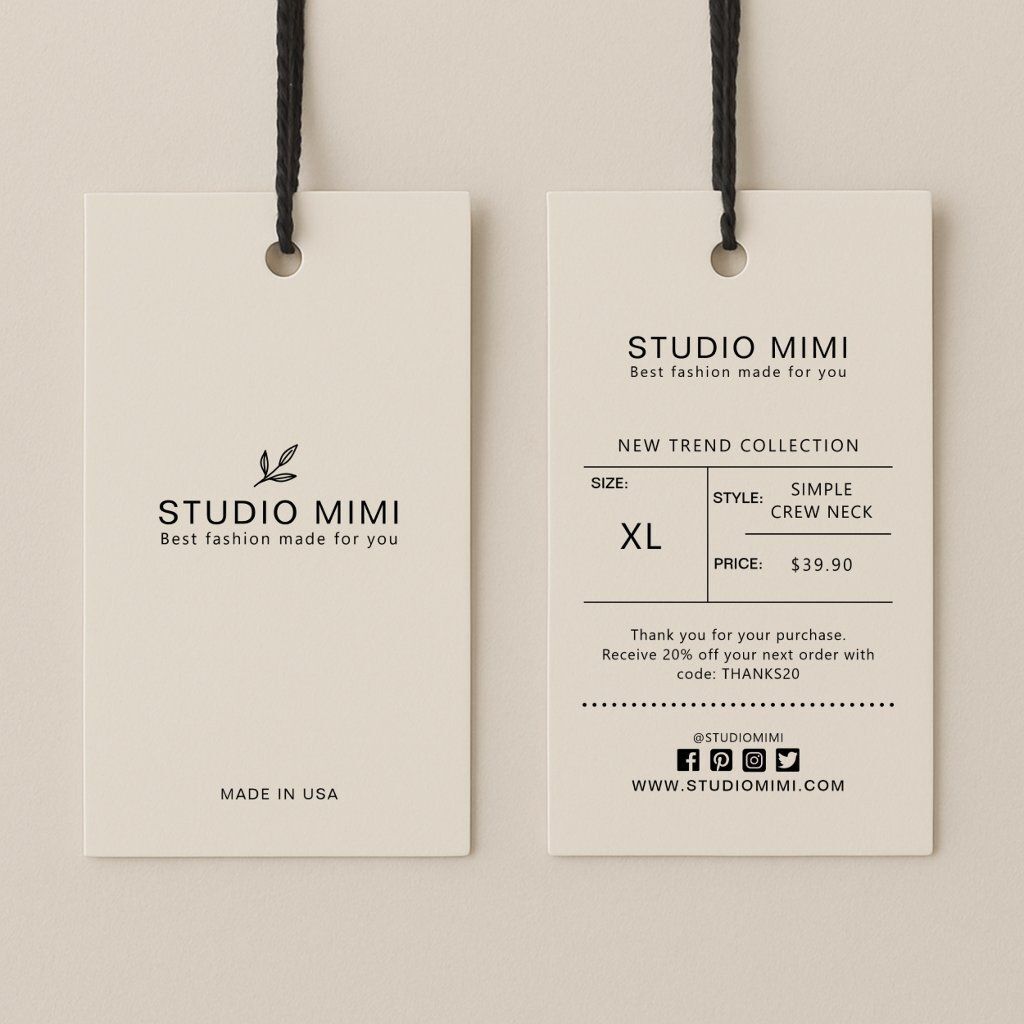Al Faisaliyah, Printing, Paper Hang Tag