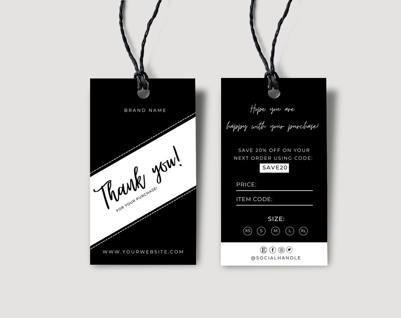 Al Faisaliyah, Printing, Paper Hang Tag