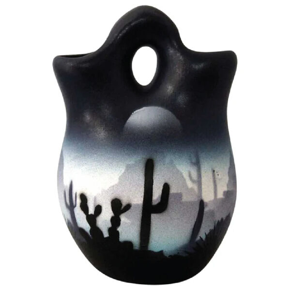 New York, Business, Blue Sonora Desert Wedding Vases For Sale & Art Pottery