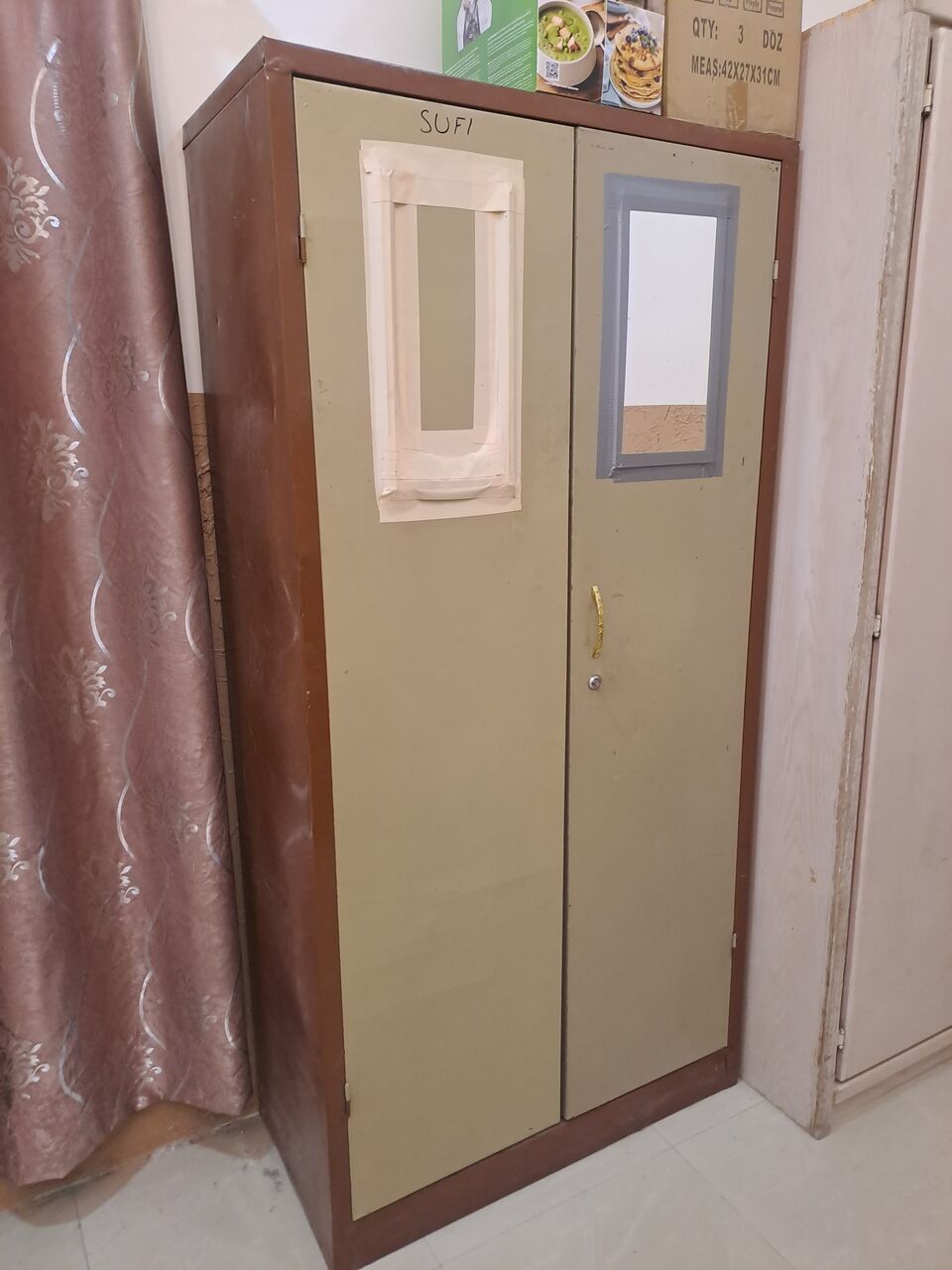 Hofuf, Household Items, SAR 120,  Double Door Steel Cabinet