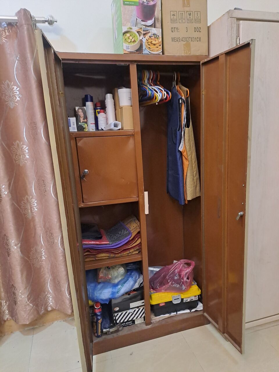 Hofuf, Household Items, SAR 120,  Double Door Steel Cabinet