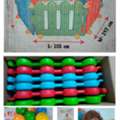 SAR 300,  Colorful Children's Play Fence / Playpen (Includes FREE Toys & Pit Balls!) &ndash; 300 SAR