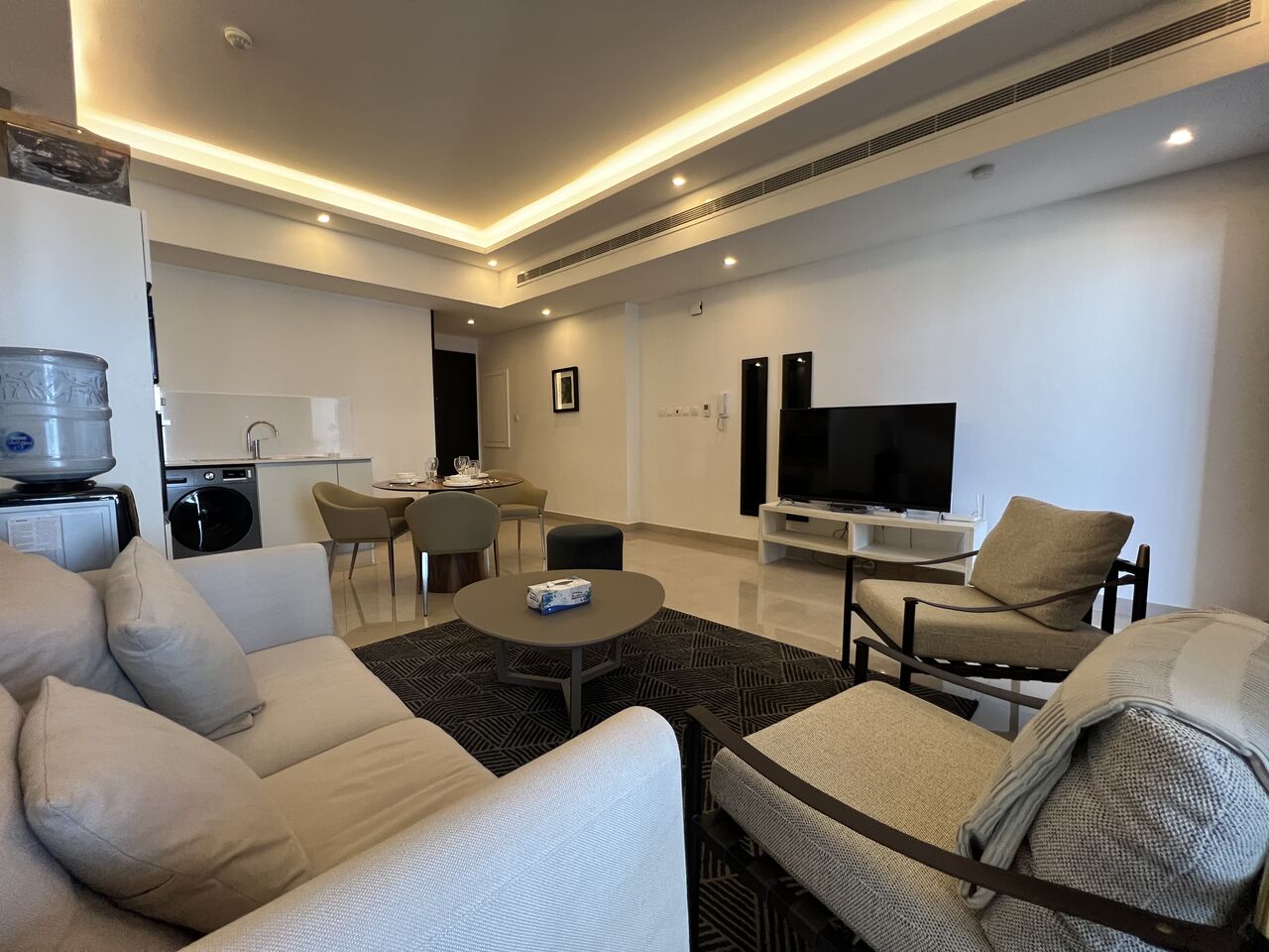 Juffair, Apartments, Flats, Houses & Villas, BHD 280/month,  Furnished,  1 BR,  70 Sq. Meter,  Luxurious Sea View Apartment For Rent 280BD/ Month. High Floor | Limited Unit | Elegant