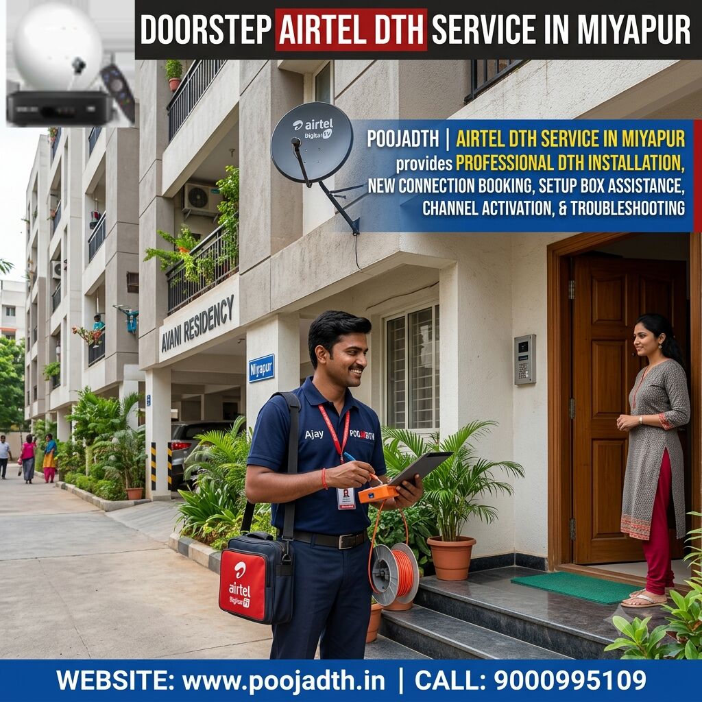 Mumbai, Television, Doorstep Airtel DTH Service In Miyapur