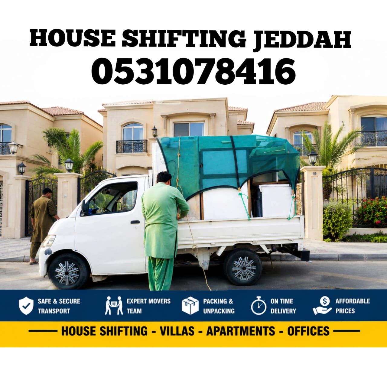 Jeddah, Household, 😎ZEESHAN MOVERS IN JEDDAH Pakistani ✅Movers & Packers In Jeddah ✅ Dabbab & Dyna Available