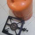 SAR 170,  Gas Cylinder With Single Stove