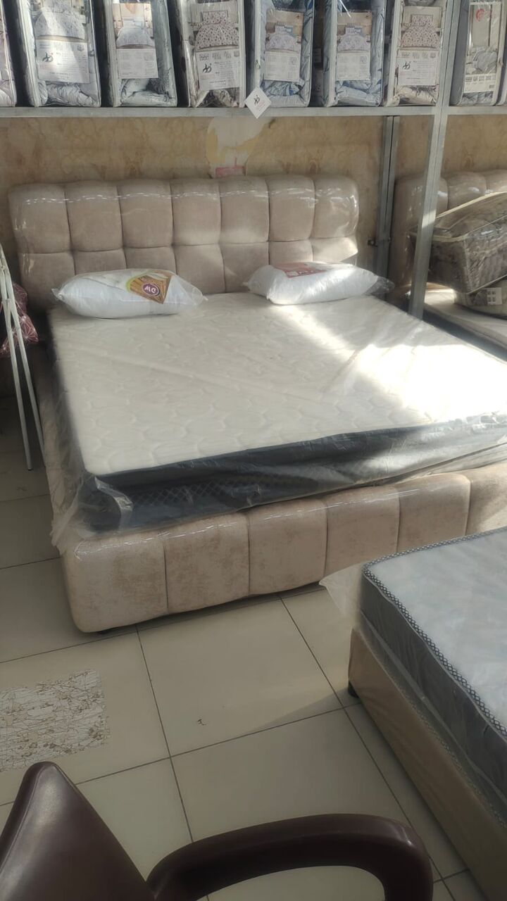 Al Khalidiyah, Furniture, SAR 500,  Double Bed With Mattress Spring
