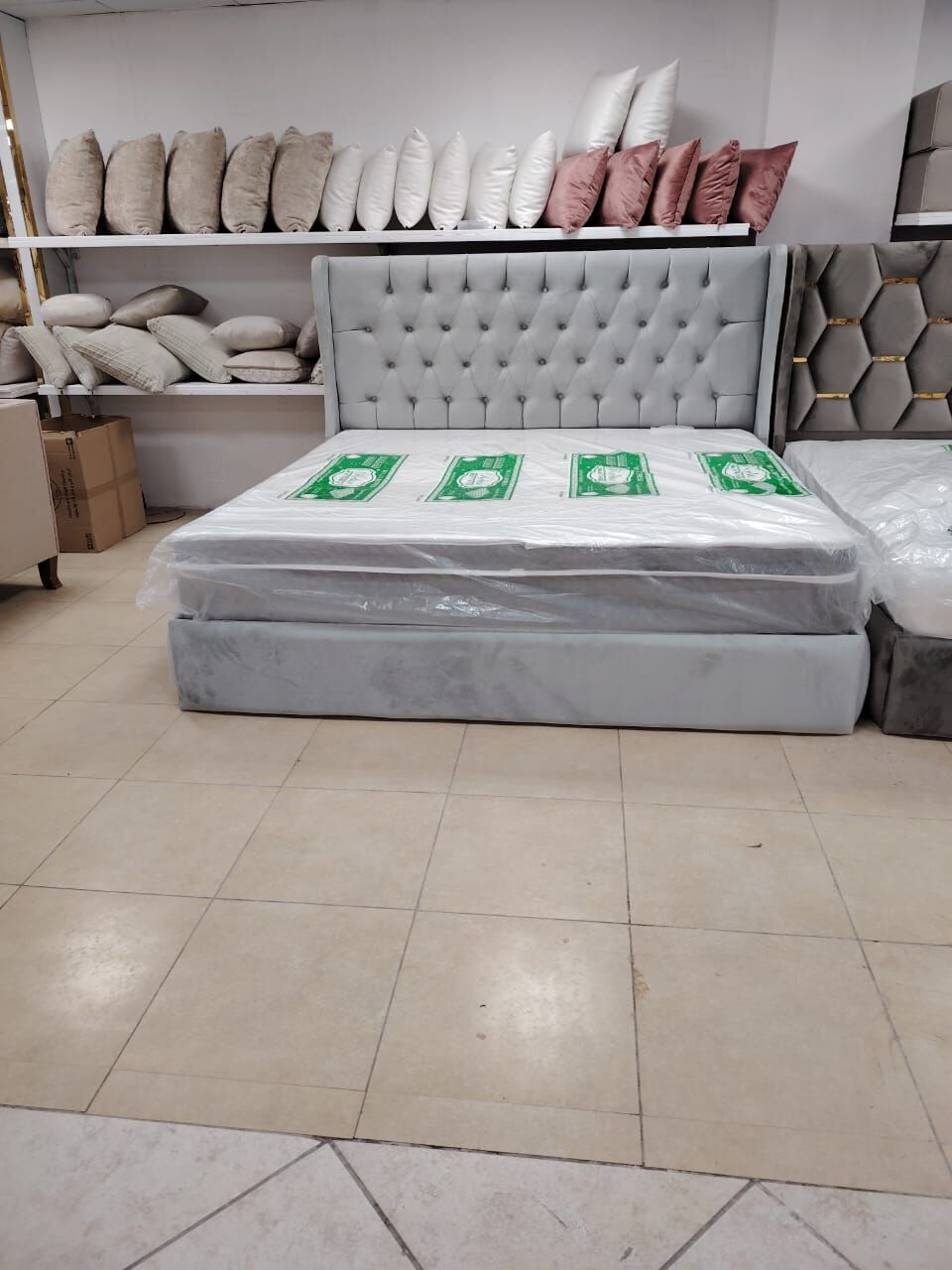 Al Khalidiyah, Furniture, SAR 500,  Double Bed With Mattress Spring