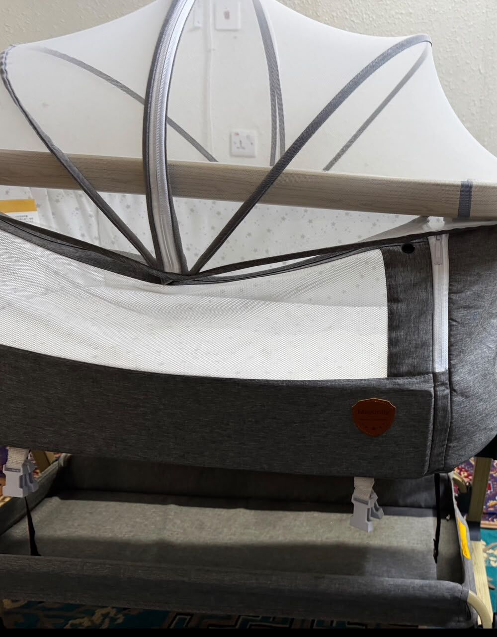 Riyadh, Baby & Kid Stuff, SAR 400,  Maydolly 3-in-1 Baby Bassinet & Bedside Sleeper &ndash; Like New &ndash; Only 400 SAR!