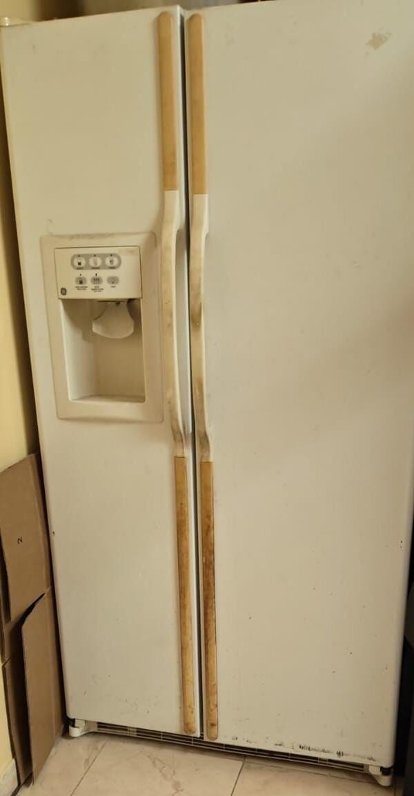 Jeddah, Household Items, SAR 700,  110Volt Double Door Fridge EG - SAR700