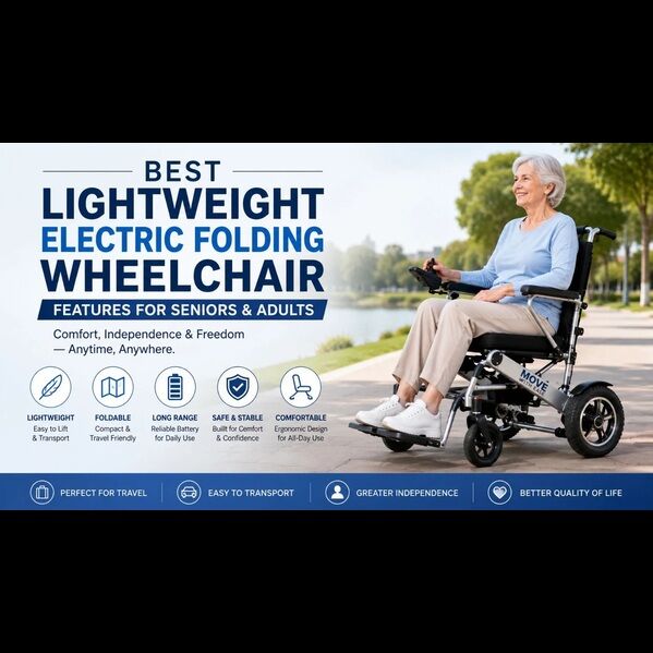 New York, Electronics, USD 2868,  Best Lightweight Electric Folding Wheelchair Features For Adults &ndash; Move With Ease Store