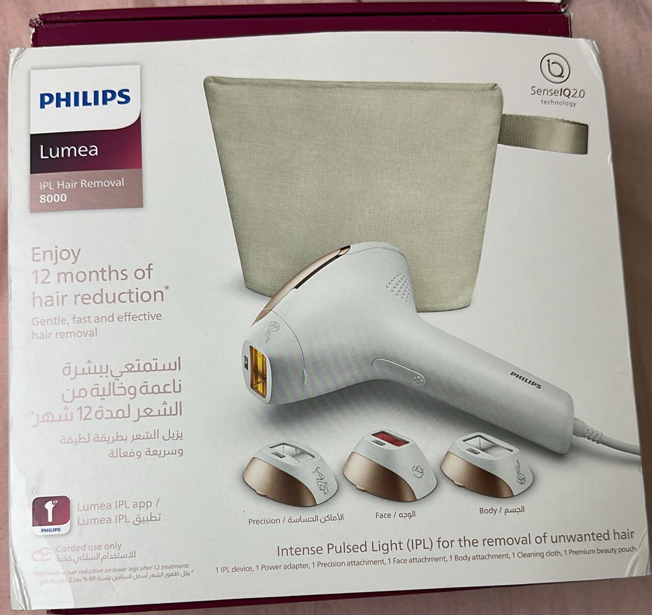Olaya, Health & Beauty Items, SAR 700,  Philips Lumia Ipl8000 Series Hair Removal Laser