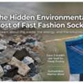 USD 17,  The Hidden Environmental Cost Of Fast Fashion Socks.