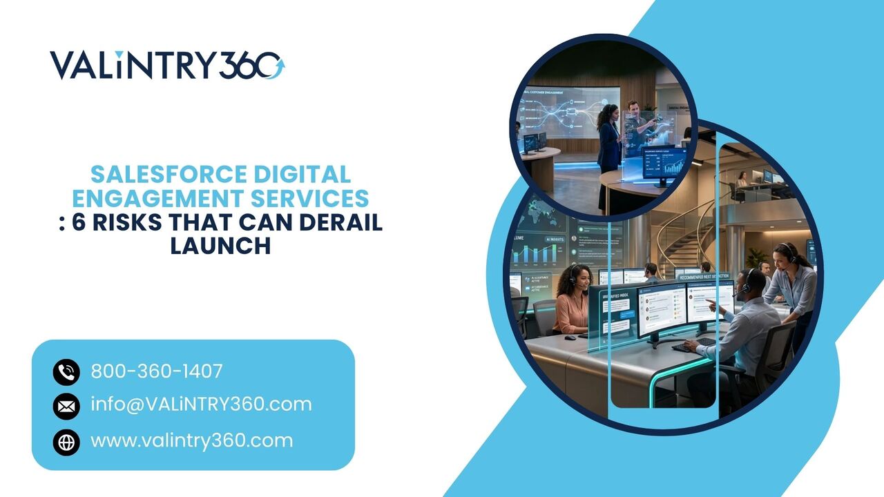 New York, Software Development, Salesforce Digital Engagement Services: 6 Risks That Can Derail Launch