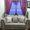 SAR 2200,  New - Rarely Used 5 Seater Sofa Set (with Free Curtains, Negotiable)