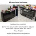 SAR 70,  6 Drawer Homebox Dresser
