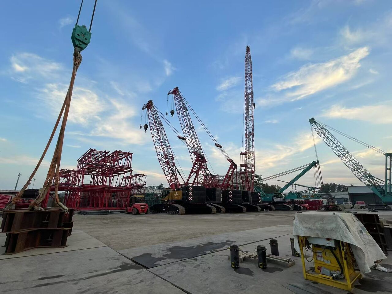 Jubail, Equipment Rental, SANY 400 & 700 Ton Crawler Crane Rental With Operator - Aramco Approved - KSA