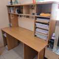 SAR 300,  Study Table Along With A Computer Desk And A Book Rack