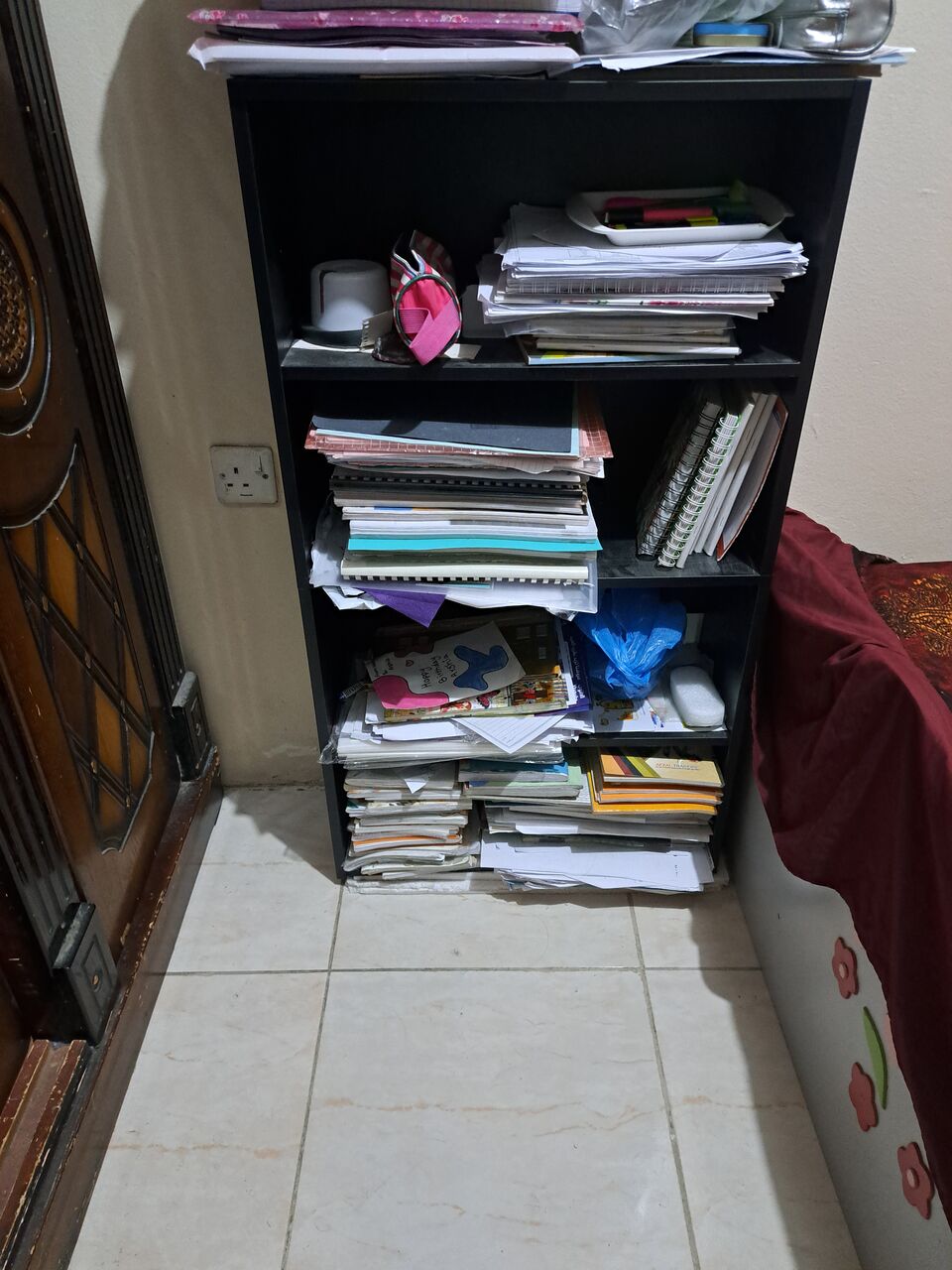 Bani Malik, Furniture, SAR 300,  Study Table Along With A Computer Desk And A Book Rack