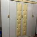 SAR 250,  Wardrobe (6-door, Cream)
