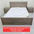 BHD 60,  ✅️ Queen Size Bed With Medical Mattress + 2 Side Tables For Sale With Delivery