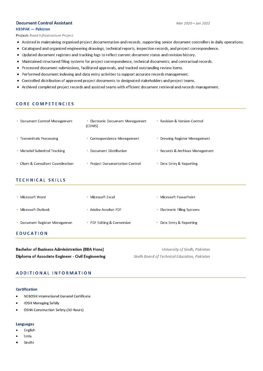 Riyadh, Job Seekers, Document Controller