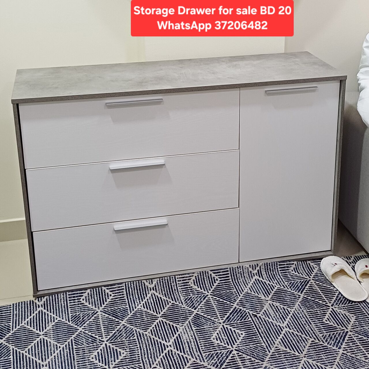 Manama, Furniture, BHD 20,  ✅️ Storage Drawer For Sale In Good Condition With Delivery