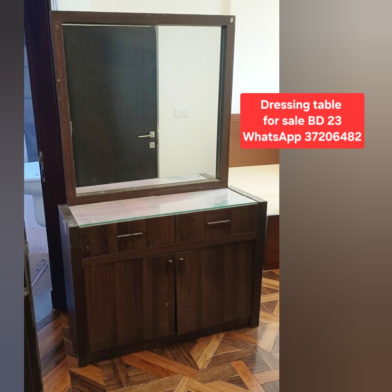 Manama, Furniture, BHD 23,  ✅️ Dressing Table For Sale In Good Condition With Delivery