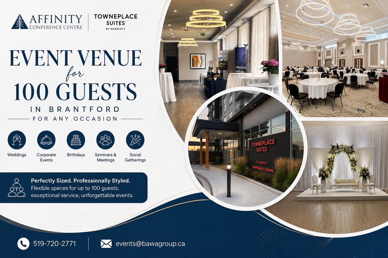 Toronto, Event Planning, CORPORATE MEETING VENUE &ndash; BRANTFORD | Book Your Date Now!