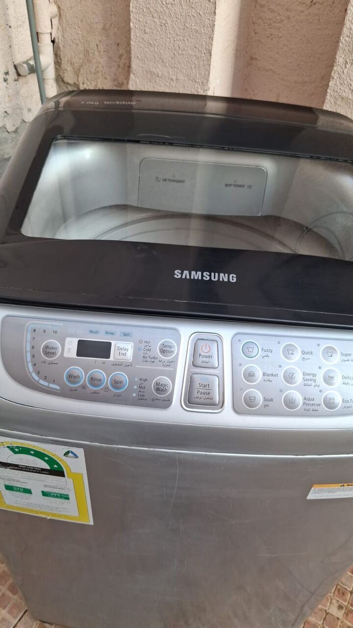 Jeddah, Appliances, SAR 550,  ✓Samsung 7KG Fully Automatic Top Load Washing Machine – Best Deal!