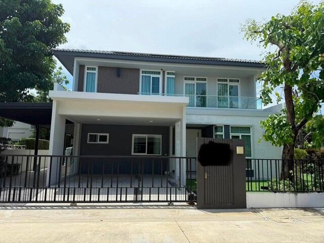 Bangkok, Villas, THB 100000,  86 Sq. Feet,  2-story Detached House For Rent, 86 Sq M., 4 Bedrooms, Manthana Bangna Project, Km. 7,