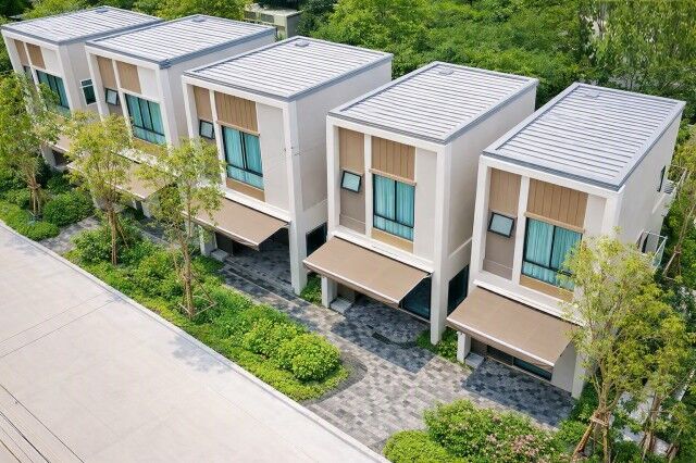 Bangkok, Villas, THB 39998,  18 Sq. Feet,  MEGA Bangna 1.9 Km. 4 Air Conditioners, 2-story Detached House, 3 Bedrooms,