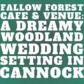 Forest Wedding Venue With Mobile Catering For Your Perfect Day