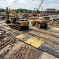 Temporary Road Construction Mats For Safe Site Access | JWA Composite Matting