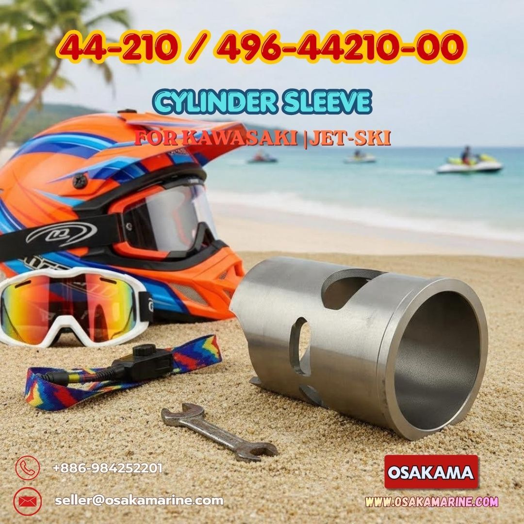 Stockholm, Auto Parts, SEK 99999,  44-210 Or 496-44210-00 Cylinder Sleeve Kawasaki Jet Ski