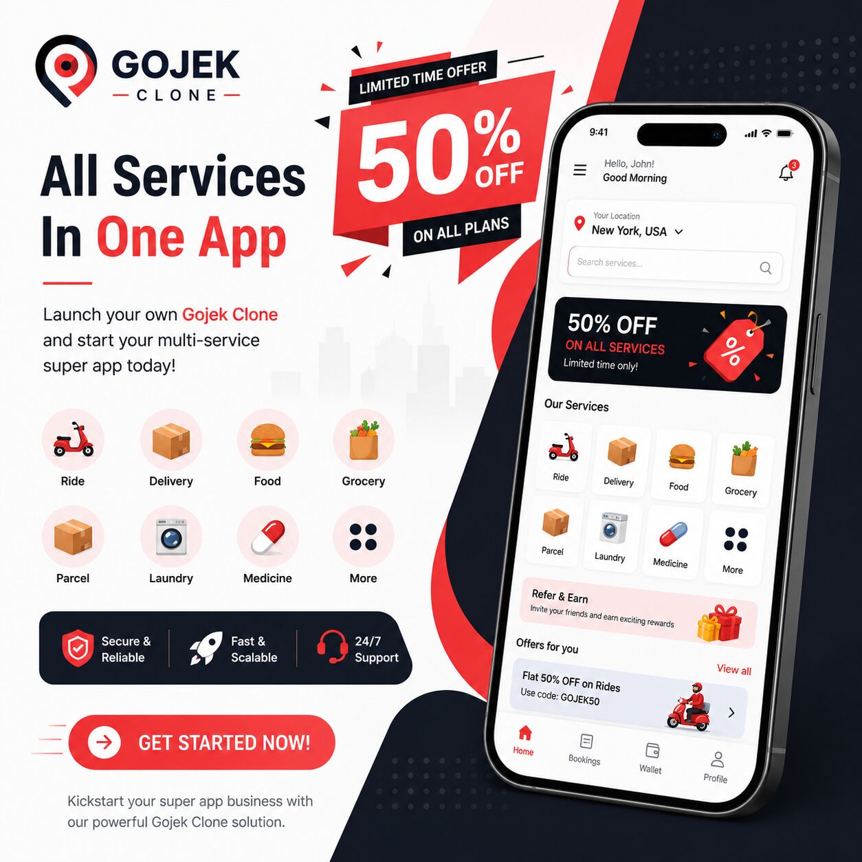 Birmingham, Software, USD 199,  Best Gojek Clone Script For Multi-Service Businesses