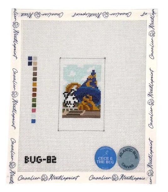 New York, Collectibles, USD 80,  Travel Needlepoint Canvas For Vacation Memories & Destination Keepsakes