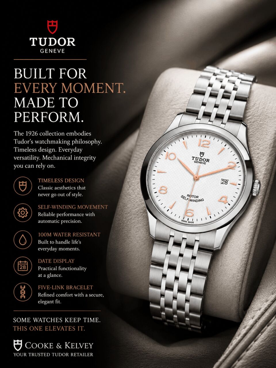 New Delhi, Watches, INR 244200,  Best Luxury Watches Similar To Tudor 1926