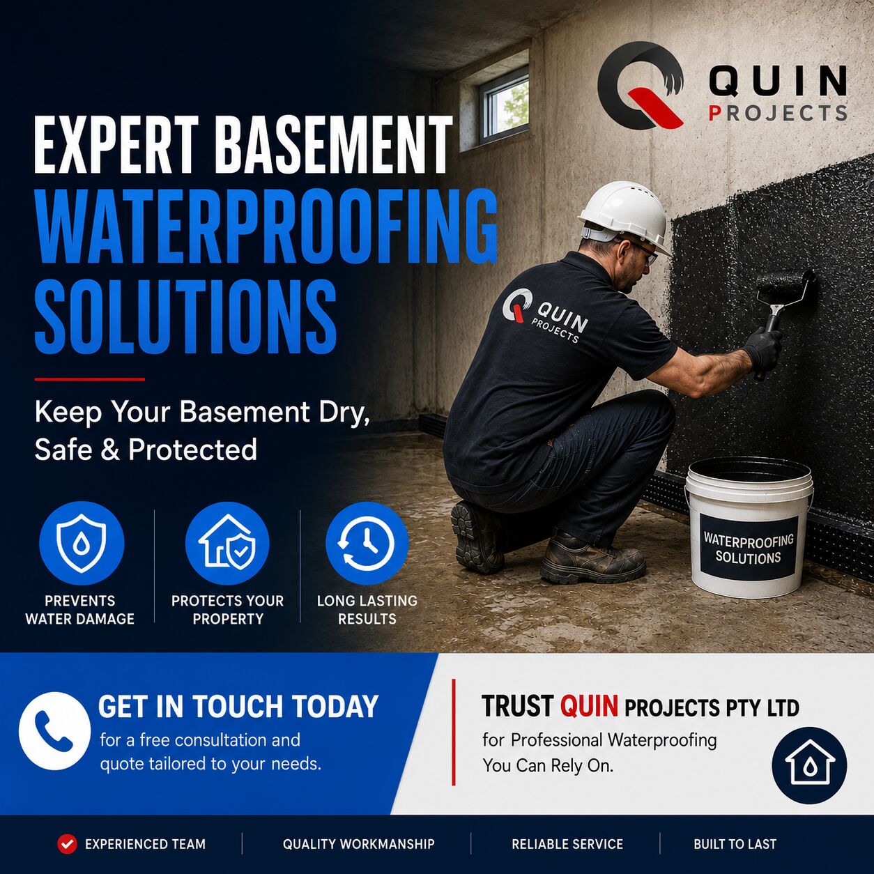 Sydney, Construction, Expert Basement Waterproofing Solutions | Quin Projects Pty Ltd