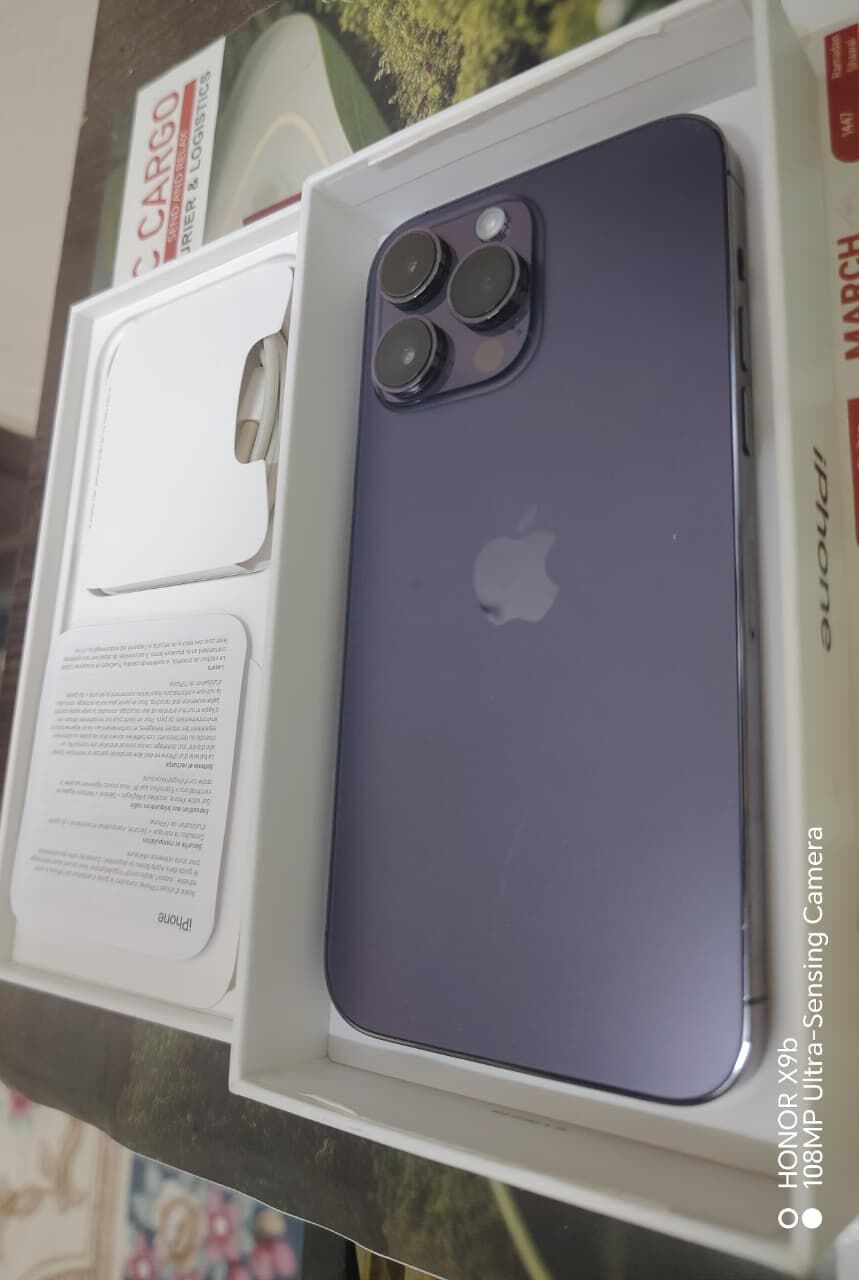 Dammam, Mobile Phones, SAR 2799,  IPhone 14 PRO MAX For Sale &ndash; Good Condition (PURPLE Color)