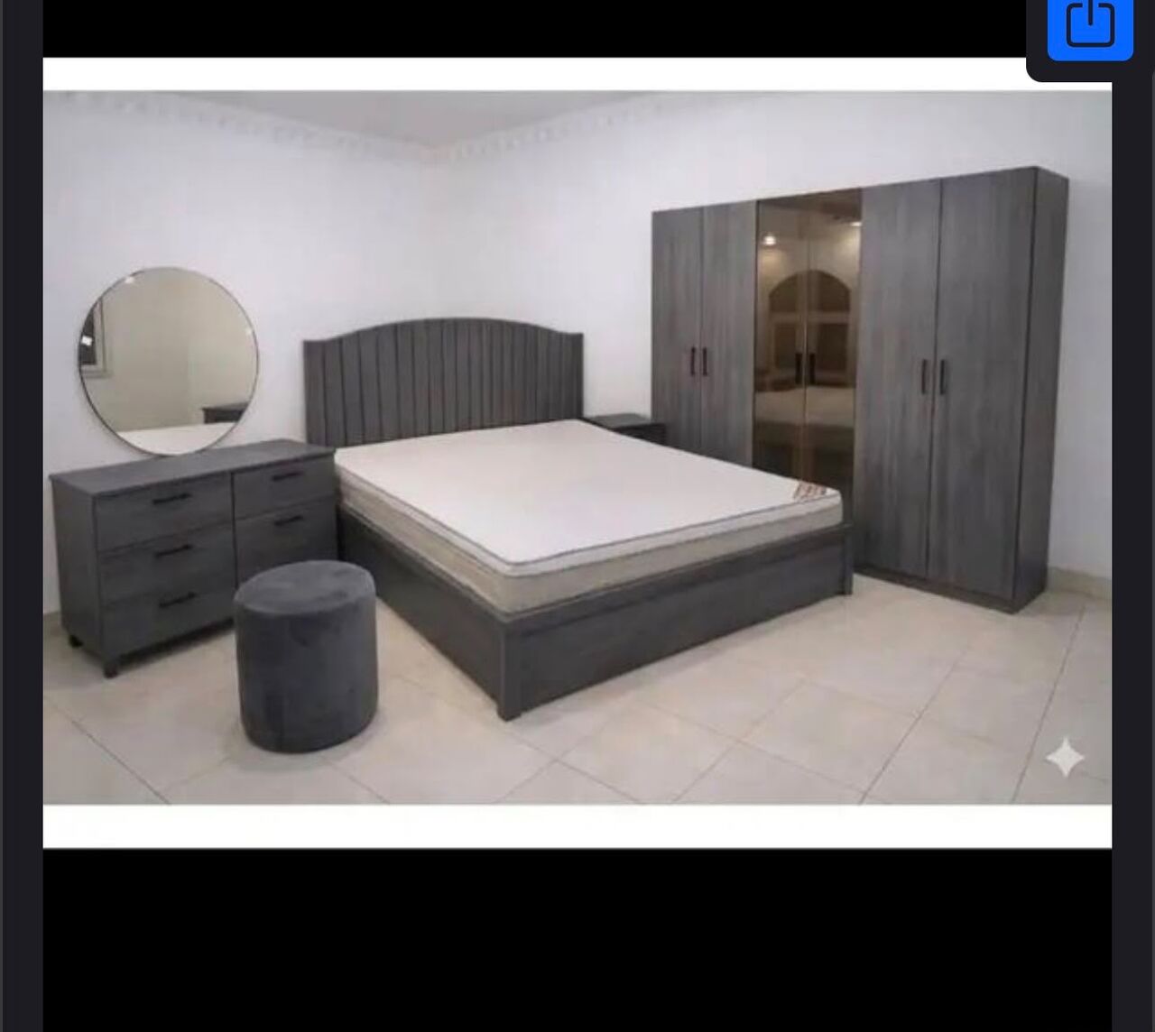 Al Muruj, Furniture, SAR 111,  New Bedroom Set Sale Online Home Devlree Free