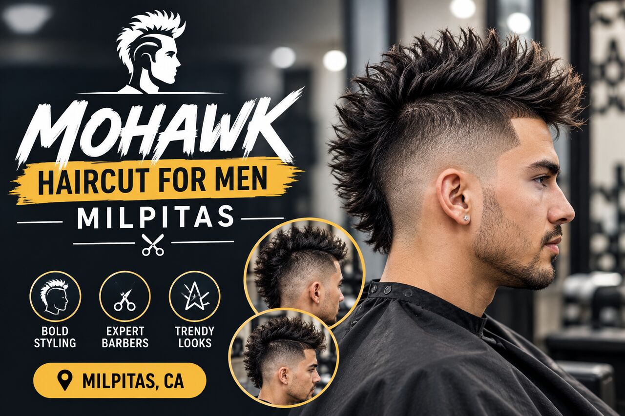 New York, Beautician, Mohawk Haircut For Men Milpitas