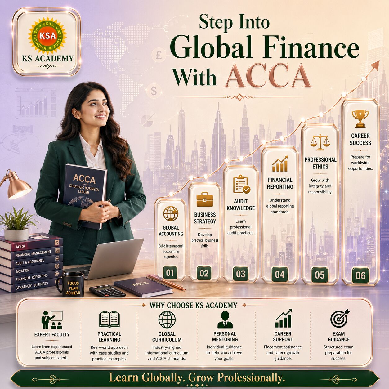Chennai, Lessons Offered, Anchor Your Future In International Finance With ACCA Course Fees In Chennai