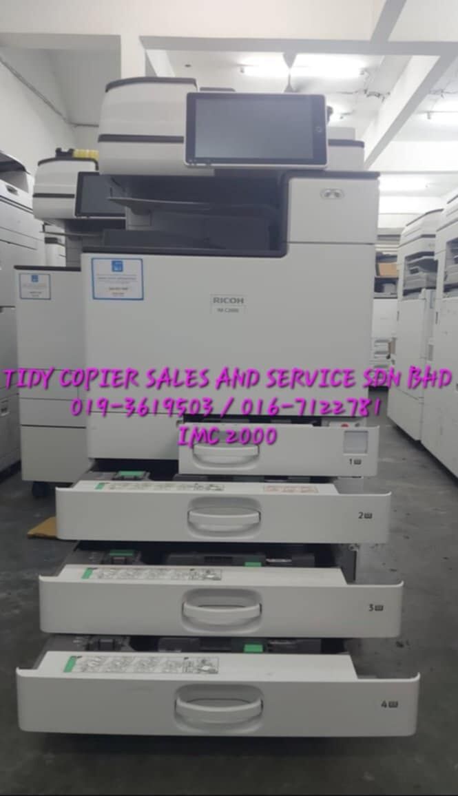 Dutamas, Machinery, MYR 3300,  🎉 Amazing Deals On Refurbished Ricoh Machines IMC 2000