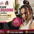 Book The Best African Hair Braiding Salon In Ypsilanti, MI Today