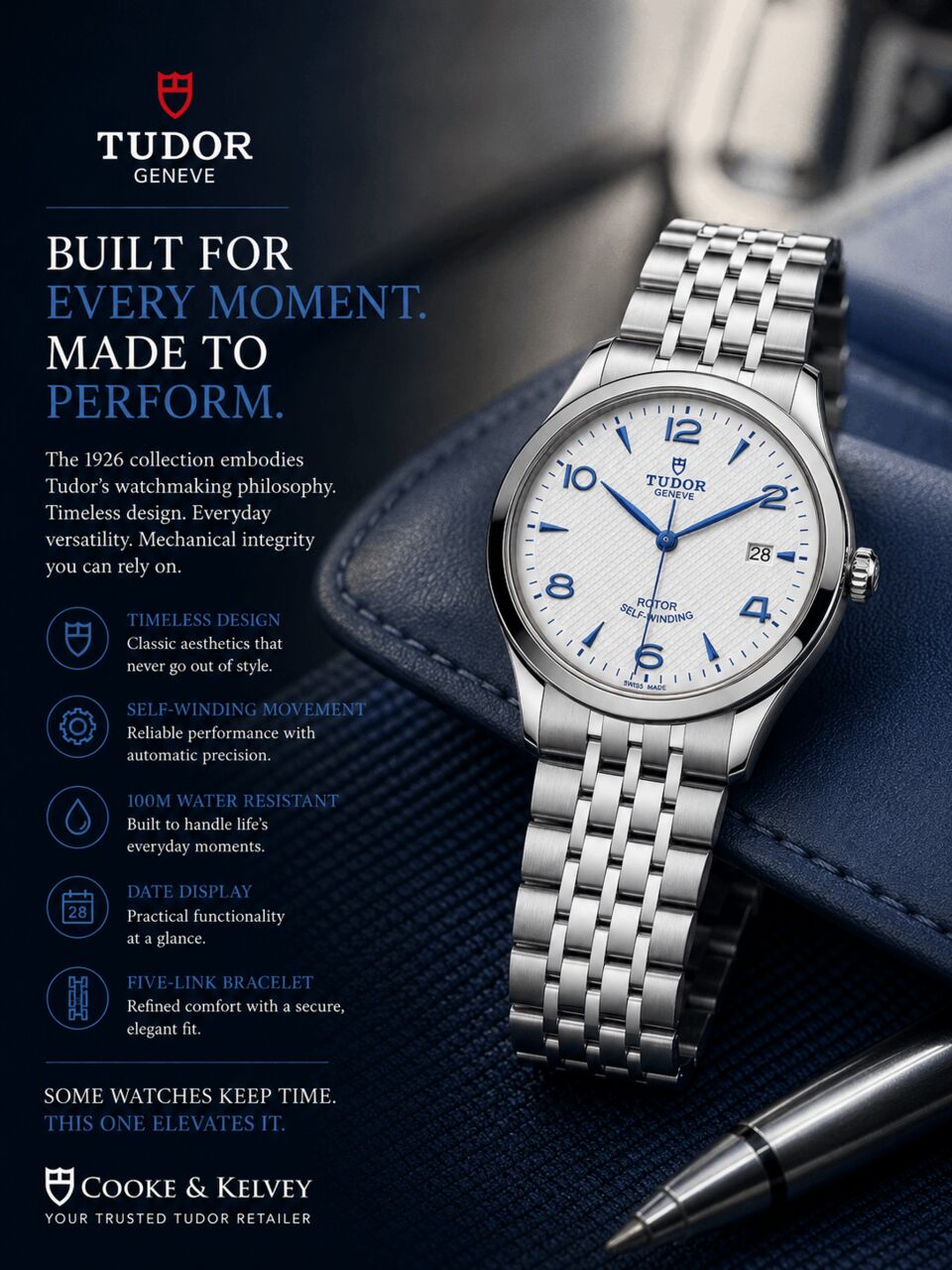 New Delhi, Watches, INR 244200,  Tudor 1926: The Perfect Entry-Level Swiss Luxury Watch